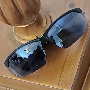 Foster Grant Iron Man men's active plastic frame sporty sunglasses black, red